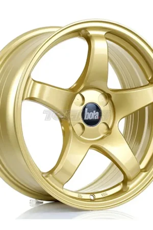 BOLA B2R Alloy Wheel 17x7.5 4x114 ET40 72.6mm CB Gold Limited Time