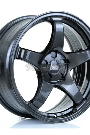 Free Shipping BOLA B2R Alloy Wheel 17x7.5 5x118 ET40 72.6mm CB Gloss Gunmetal