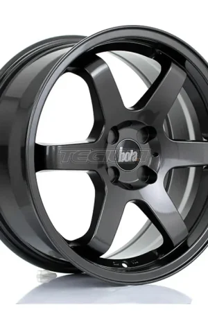 BOLA B1 Alloy Wheel 17x7.5 4x114 ET40 To 45 73.1mm CB Gloss Gunmetal Limited Edition