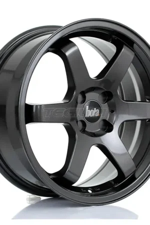 Brand New BOLA B1 Alloy Wheel 17x7.5 4x108 ET40 To 45 73.1mm CB Gloss Gunmetal