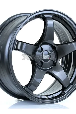 Express Delivery BOLA B2R Alloy Wheel 17x7.5 4x98 ET40 72.6mm CB Gloss Gunmetal