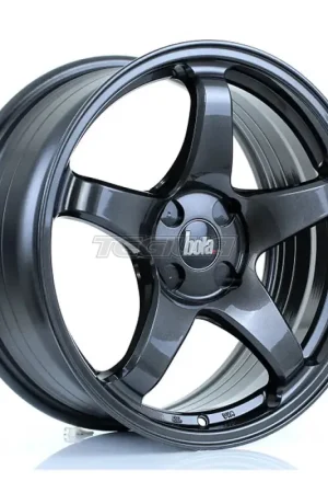 Original BOLA B2R Alloy Wheel 17x7.5 4x114 ET40 72.6mm CB Gloss Gunmetal