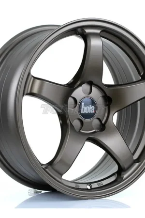 Certified BOLA B2R Alloy Wheel 17x7.5 5x114 ET40 72.6mm CB Matt Bronze