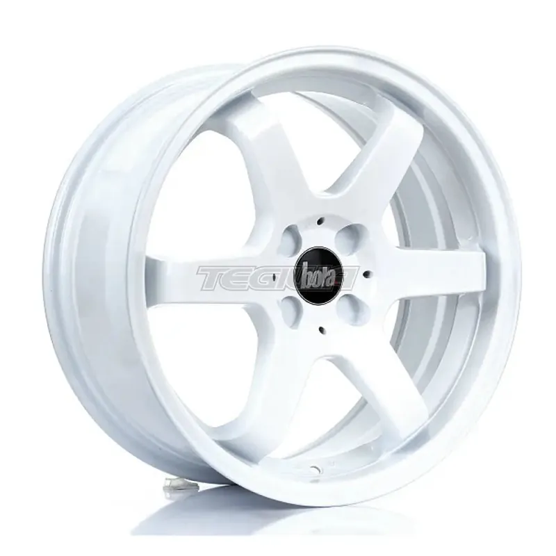 BOLA B1 Alloy Wheel 17x7.5 4x100 ET40 To 45 72.6mm CB White Holiday Sale
