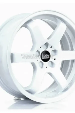 BOLA B1 Alloy Wheel 17x7.5 5x115 ET40 To 45 72.6mm CB White Seasonal Sale
