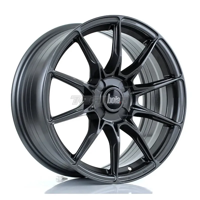 Money Back Guarantee BOLA FLB Alloy Wheel 17x8 5x120 ET35 To 45 72.6mm CB Gloss Gunmetal