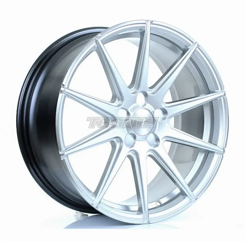 Free Delivery BOLA CSR Alloy Wheel 18x8 5x105 ET25 To 45 72.6mm CB Silver