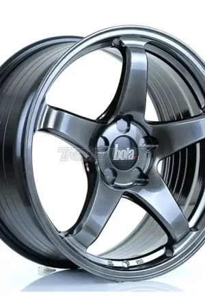 Exclusive BOLA B2R Alloy Wheel 18x8 4x108 ET40 72.6mm CB Hyper Black