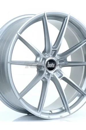 Flash Sale BOLA B19 Alloy Wheel 20x8.5 5x105 ET40 To 45 72.6mm CB Silver Polished