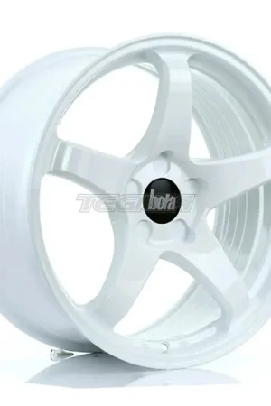 In Demand BOLA B2R Alloy Wheel 18x8.5 5x115 ET30 To 45 72.6mm CB White