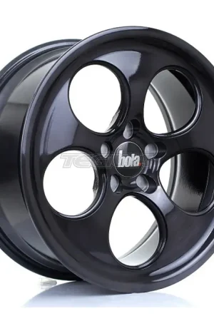 Get Yours BOLA B5 Alloy Wheel 18x8.5 5x120.65 ET40 To 45 72.6mm CB Black Brushed