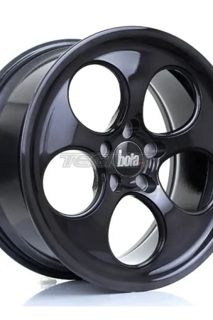 Best Price BOLA B5 Alloy Wheel 18x8.5 5x112 ET40 To 45 72.6mm CB Black Brushed Po