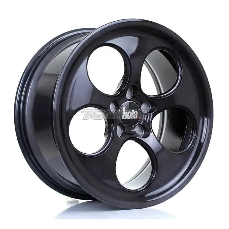 Best Price BOLA B5 Alloy Wheel 18x8.5 5x112 ET40 To 45 72.6mm CB Black Brushed Po
