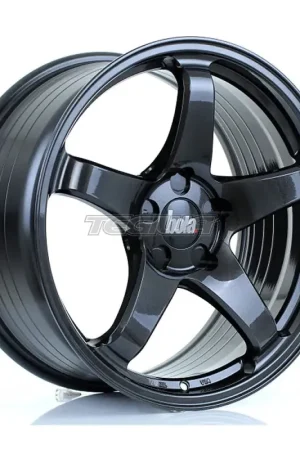 Weekend Sale BOLA B2R Alloy Wheel 18x8.5 5x118 ET40 To 45 72.6mm CB Gloss Gunmetal