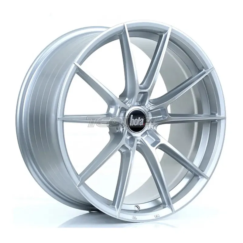 BOLA B19 Alloy Wheel 19x8.5 5x108 ET40 To 45 72.6mm CB Silver Polished Same Day Shipping