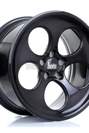 BOLA B5 Alloy Wheel 18x9.5 5x118 ET40 To 45 72.6mm CB Black Brushed Po Popular