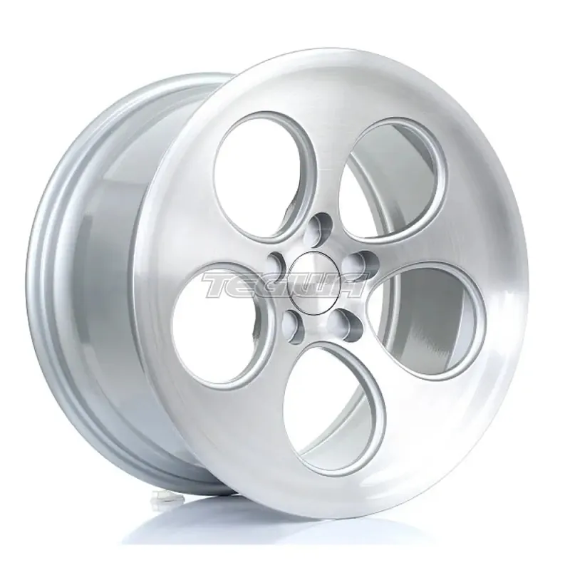 Get Yours BOLA B5 Alloy Wheel 18x9.5 5x98 ET40 To 45 72.6mm CB Silver Brushed Po