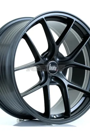 Direct From Factory BOLA FLE Alloy Wheel 19x9.5 5x120 ET42 To 49 72.6mm CB Gloss Gunmetal