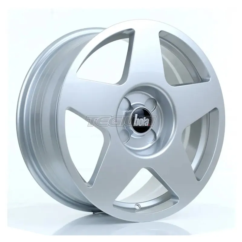BOLA B10 Alloy Wheel 17x7.5 5x100 ET40 To 45 72.6mm CB Crystal Silver Hassle-Free Returns