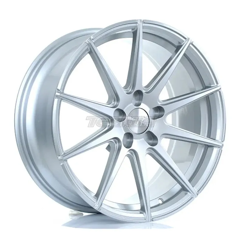 Direct From Factory BOLA CSR Alloy Wheel 19x8.25 5x120.65 ET25 To 45 72.6mm CB Crystal Sil