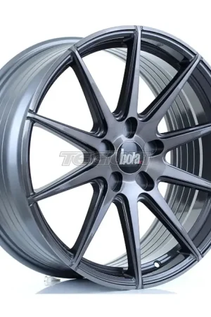 Special Discount BOLA CSR Alloy Wheel 19x8.5 5x120.65 ET25 To 45 72.6mm CB Titanium Bru