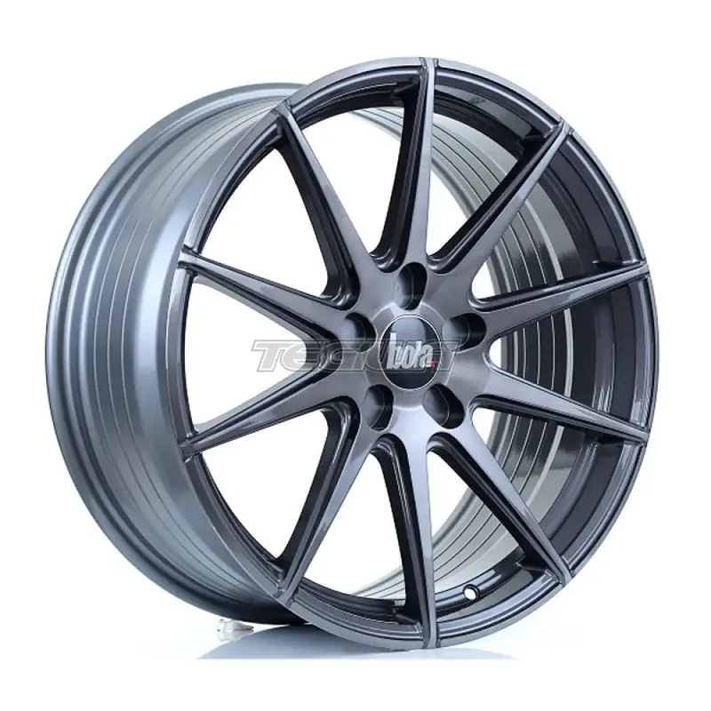 Special Discount BOLA CSR Alloy Wheel 19x8.5 5x120.65 ET25 To 45 72.6mm CB Titanium Bru