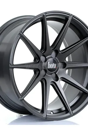 Professional Grade BOLA CSR Alloy Wheel 19x9.5 5x105 ET25 To 45 72.6mm CB Matt Gunmetal