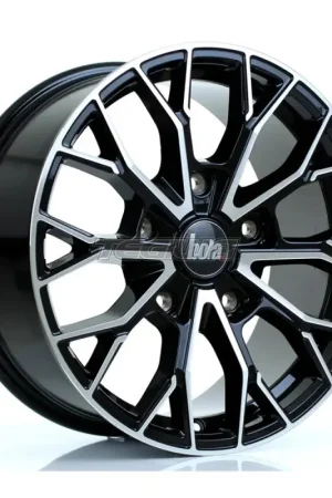 Big Sale BOLA B24 Alloy Wheel 18x8 5x160 ET50 65.1mm CB Gloss Black Polished Fa