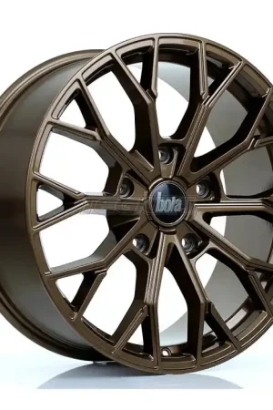 BOLA B24 Alloy Wheel 20x8.5 5x160 ET50 65.1mm CB Gloss Bronze Fan Favorite