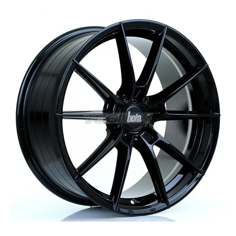 BOLA B19 Alloy Wheel 18x8 5x98 ET35 To 45 72.6mm CB Gloss Black Premium