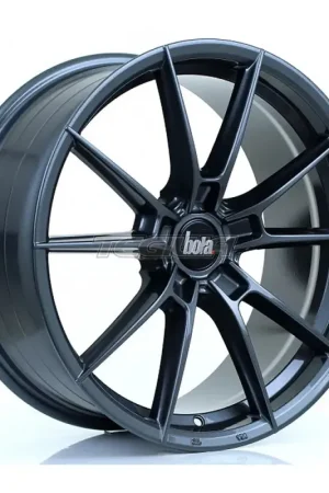 BOLA B19 Alloy Wheel 18x8 5x114 ET35 To 45 72.6mm CB Gloss Gunmetal New Release