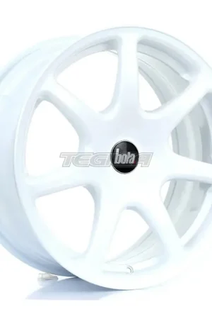 BOLA B7 Alloy Wheel 17x7.5 4x108 ET30 To 45 72.6mm CB White Budget