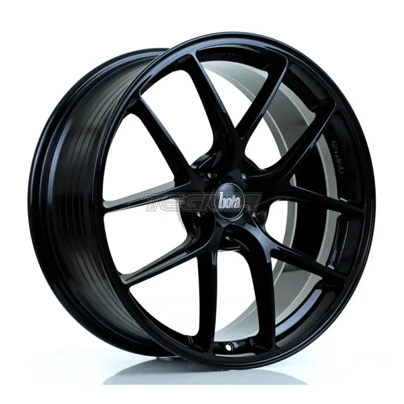 Markdown BOLA FLE Alloy Wheel 20x8.5 5x112 ET30 To 50 72.6mm CB Gloss Black
