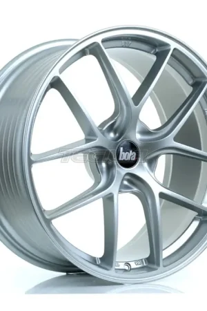 Price Cut BOLA FLE Alloy Wheel 20x9.5 5x98 ET30 To 50 72.6mm CB Crystal Silver