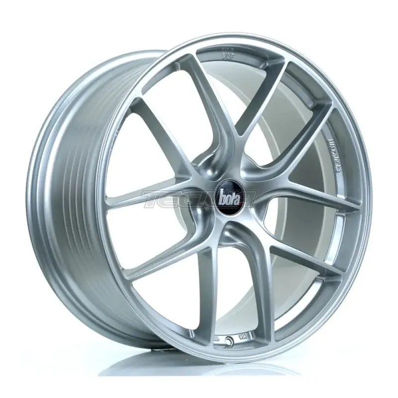 BOLA FLE Alloy Wheel 20x9.5 5x130 ET30 To 50 72.6mm CB Crystal Silver Original