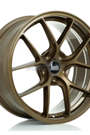 BOLA FLE Alloy Wheel 18x8 5x105 ET35 To 50 72.5mm CB Gloss Bronze Genuine
