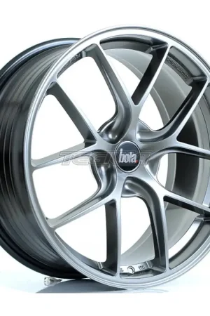 BOLA FLE Alloy Wheel 19x8.5 5x130 ET35 To 50 72.5mm CB Hyper Black Original