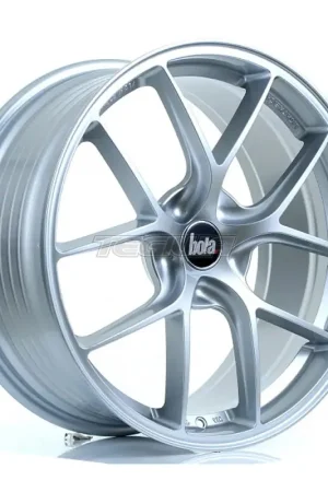 Money Back Guarantee BOLA FLE Alloy Wheel 19x8.5 5x128 ET35 To 50 72.5mm CB Crystal Silver