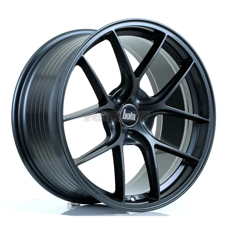 Must Have BOLA FLE Alloy Wheel 19x9.5 5x108 ET35 To 50 72.5mm CB Gloss Gunmetal