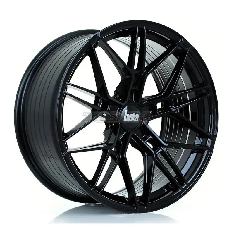 BOLA FLV Alloy Wheel 19x9.5 5x108 ET15 To 50 72.6mm CB Gloss Black Best Price