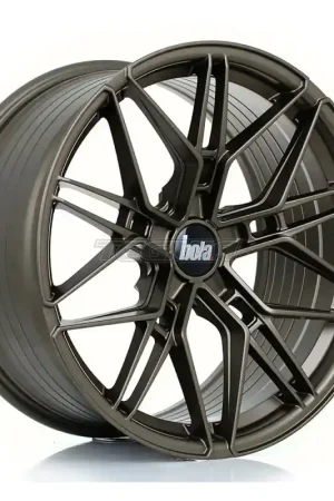 Super Sale BOLA FLV Alloy Wheel 19x9.5 5x128 ET15 To 50 72.6mm CB Matt Bronze