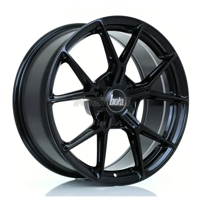BOLA FLY Alloy Wheel 18x8 5x110 ET15 To 45 72.5mm CB Gloss Black Weekend Sale