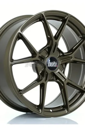 Holiday Sale BOLA FLY Alloy Wheel 18x8 5x108 ET15 To 45 72.5mm CB Matt Bronze
