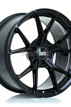 BOLA FLY Alloy Wheel 18x9 5x115 ET15 To 47 72.5mm CB Gloss Black Luxury