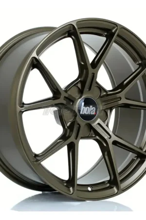 Clearance BOLA FLY Alloy Wheel 18x9 5x112 ET15 To 47 72.5mm CB Matt Bronze