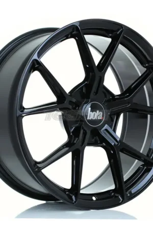 BOLA FLY Alloy Wheel 19x9 5x118 ET21 To 50 72.5mm CB Gloss Black Viral
