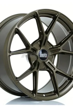 Same Day Shipping BOLA FLY Alloy Wheel 19x9.5 5x114 ET6 To 52 72.5mm CB Matt Bronze