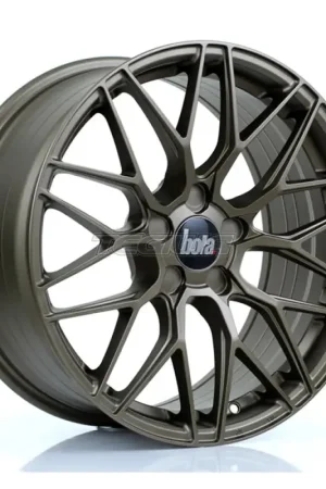 Worldwide Shipping BOLA B17 Alloy Wheel 18x8.5 5x112 ET40 To 45 72.6mm CB Matt Bronze