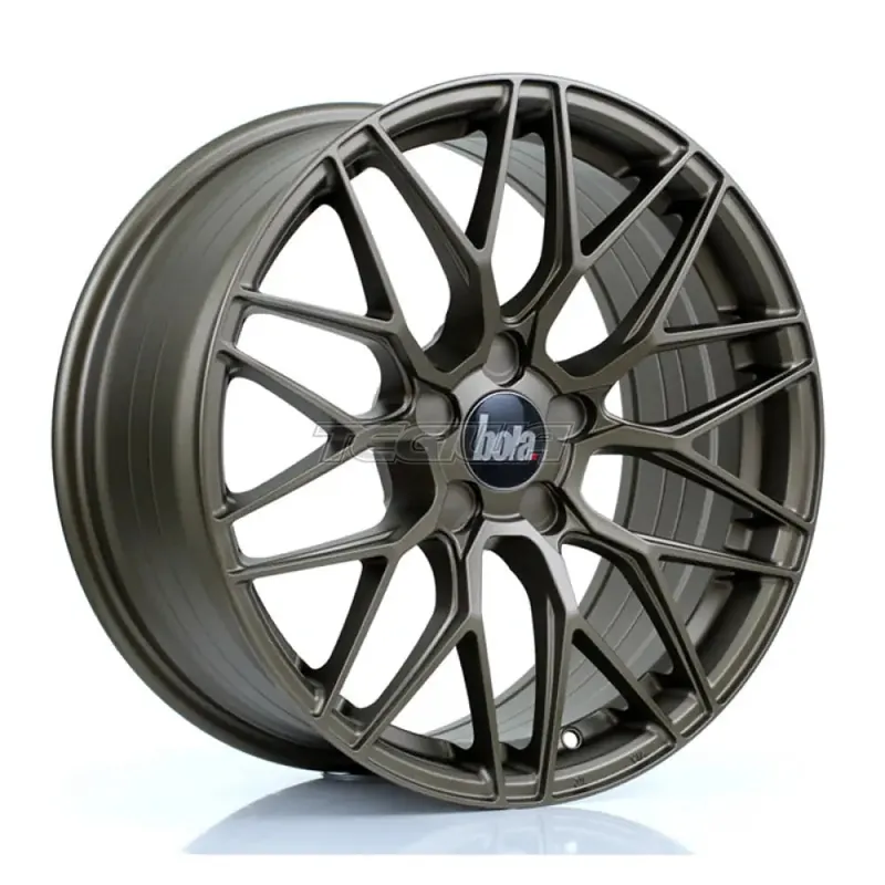 Worldwide Shipping BOLA B17 Alloy Wheel 18x8.5 5x112 ET40 To 45 72.6mm CB Matt Bronze