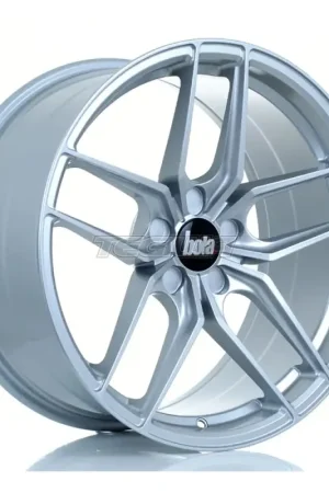 BOLA B11 Alloy Wheel 19x9.5 5x98 ET25 To 45 72.6mm CB Crystal Silver Limited Edition